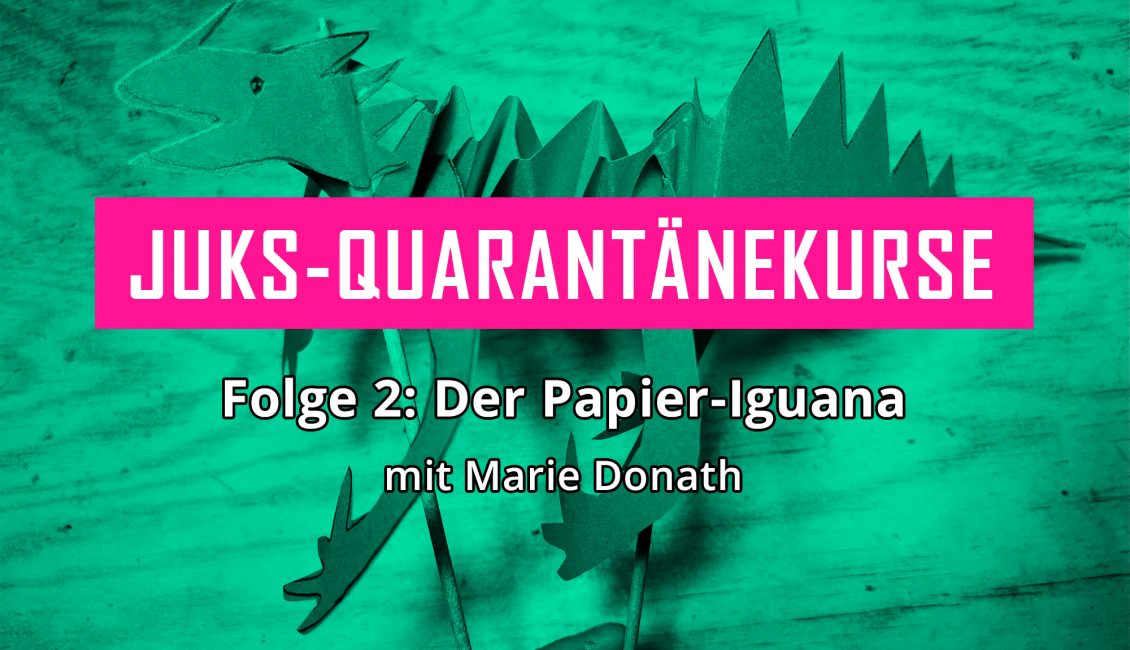 Papier-Iguana © Marie Donath