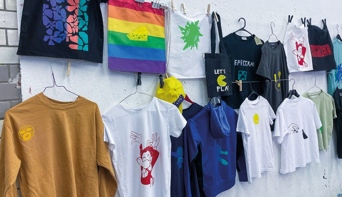 Dein Style. Dein Siebdruck. - Foto: © Ellen DeElaine