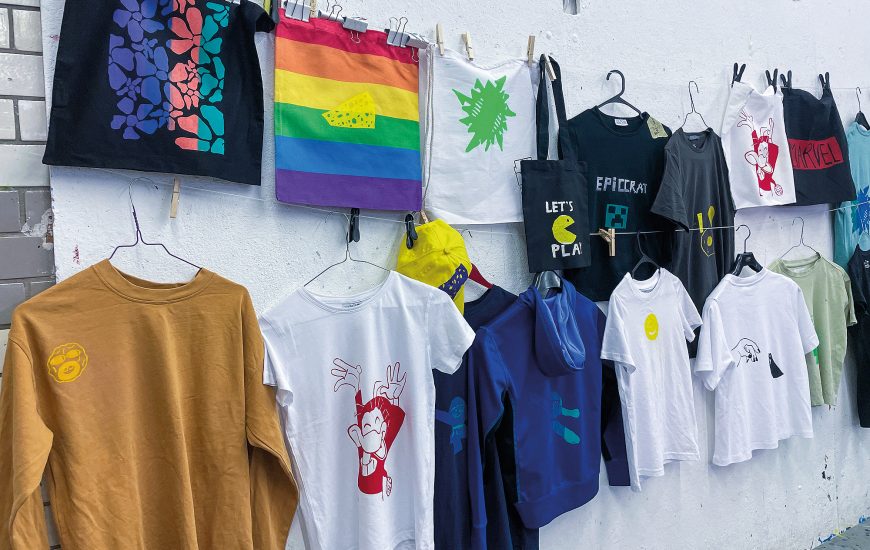 Dein Style. Dein Siebdruck. - Foto: © Ellen DeElaine