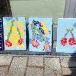 Früchte dargestellt als Mosaik - Foto: © Catrin Wechler