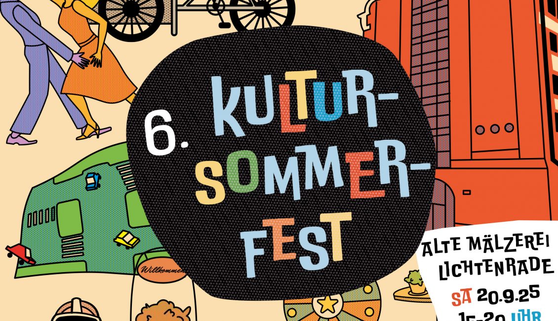 Kultursommerfest 2025 - Illustration: Lilith Geiselmann