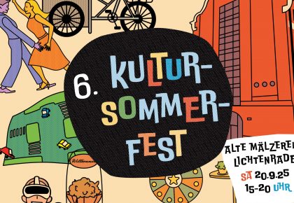 Kultursommerfest 2025 - Illustration: Lilith Geiselmann