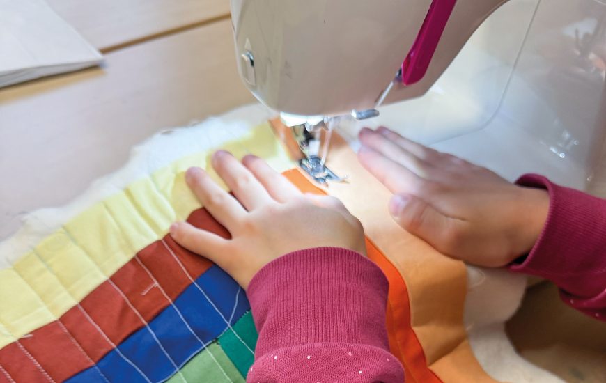 Nähen fürs eigene Zimmer - Foto: © Susanne Kuprella