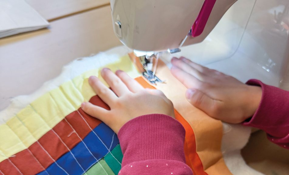 Nähen fürs eigene Zimmer - Foto: © Susanne Kuprella