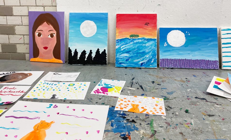 Acrylmalerei - Foto: © Ellen DeElaine