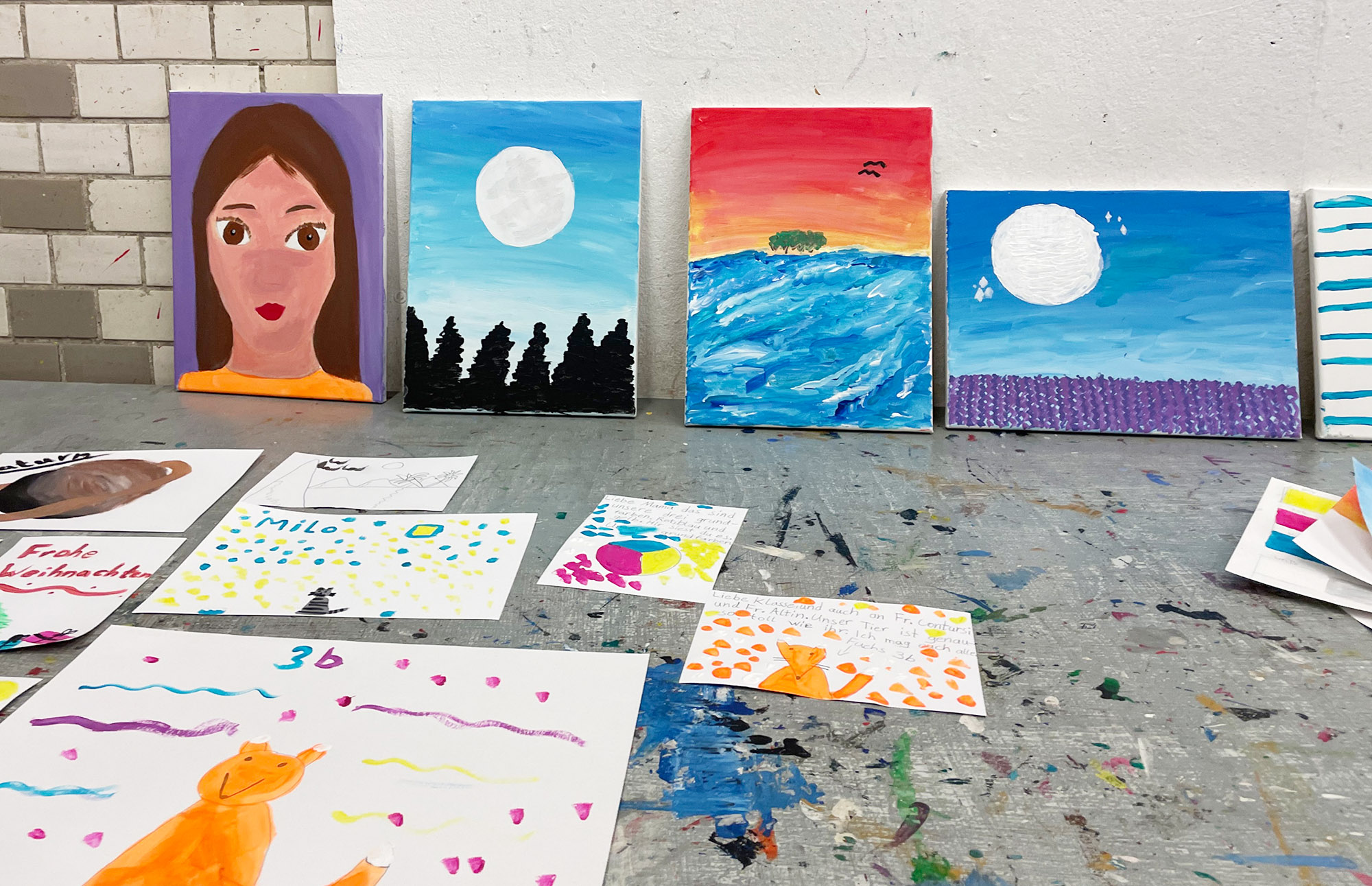 Acrylmalerei - Foto: © Ellen DeElaine